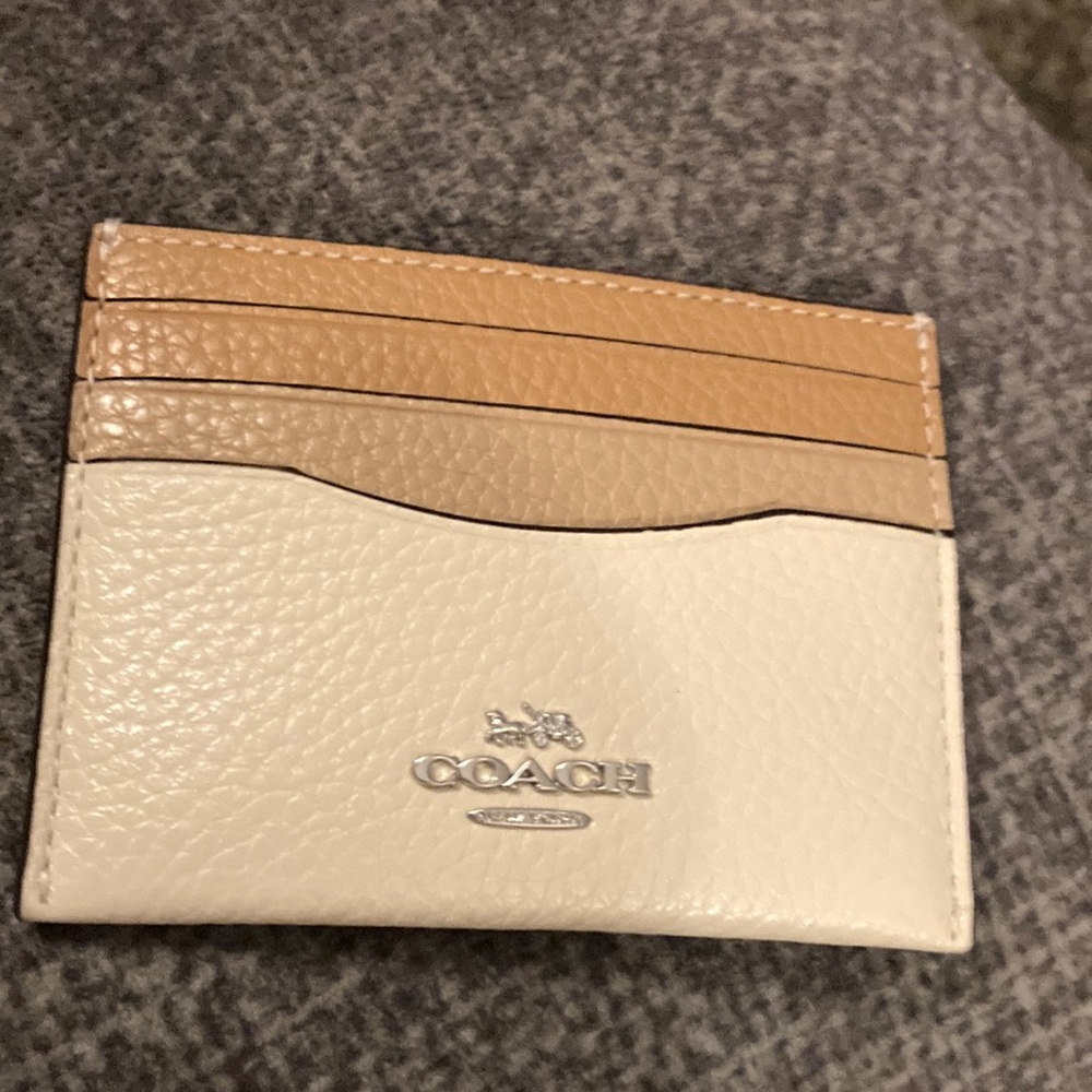 Coach card holder